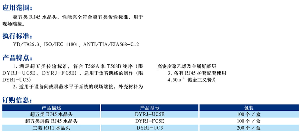 超五類RJ45水晶頭(圖2)